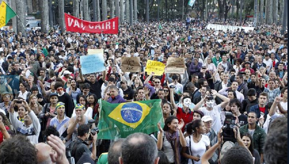 Brasile proteste