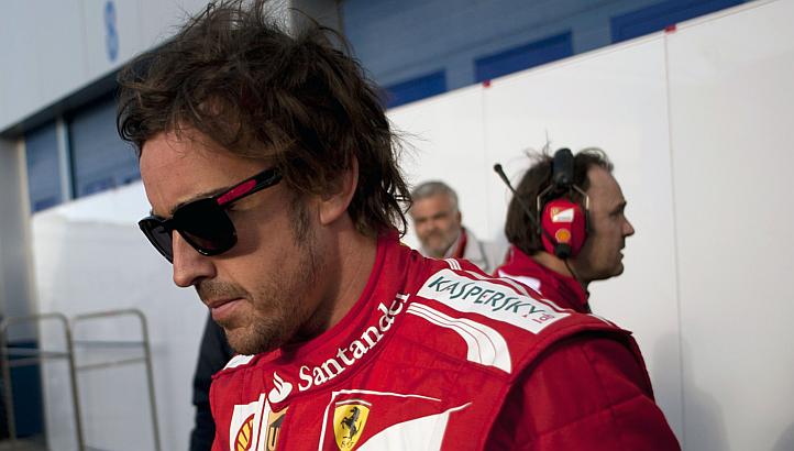 Alonso F1 Ferrari