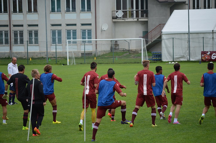 torino allenamento