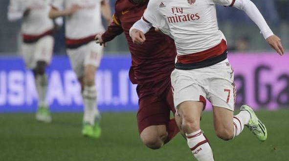 Un contrasto tra De Rossi e Menez