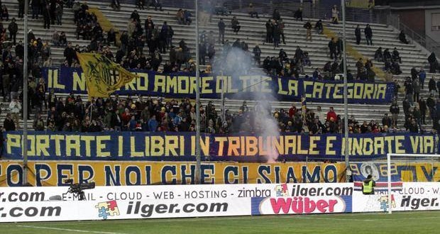 Parma contestazione