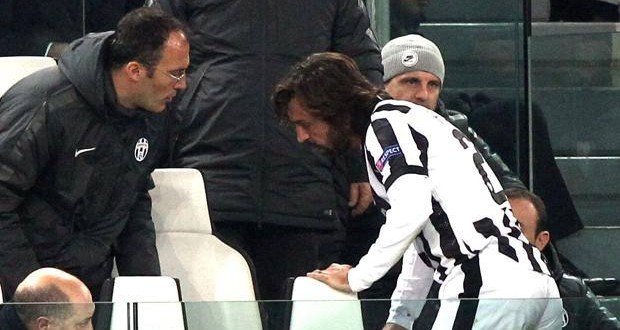 Niente Roma e niente Dortmund, per Andrea Pirlo: dopo gli esami effettuati stamattina, il centrocampista bresciano dovrà stare fuori almeno 20 giorni.