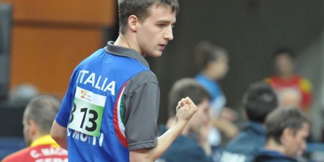 Leonardo Mutti tennistavolo