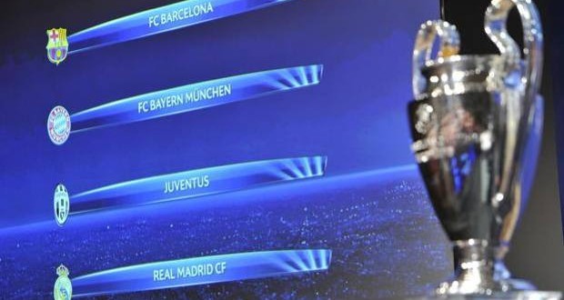 Sorteggio semifinali Champions
