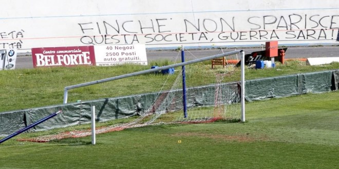Varese campo devastato