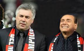 Ancelotti Berlusconi Milan
