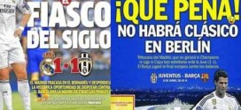 Champions, stampa spagnola:"Real, un triplete di fallimenti"