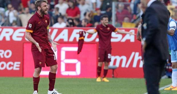 De Rossi Roma gesto alla Monte Mario