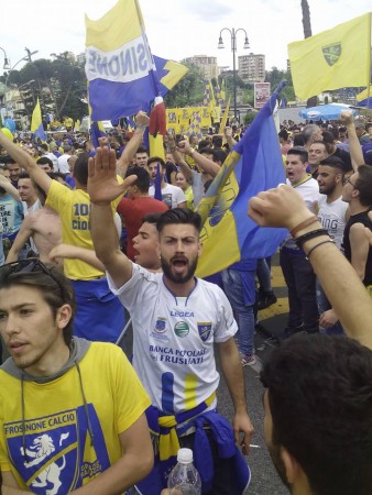 Frosinone Serie A festa 1