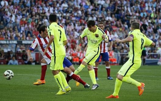 Messi gol Atletico-Barca