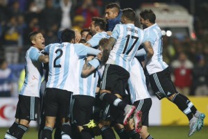 Argentina post gara con la Colombia