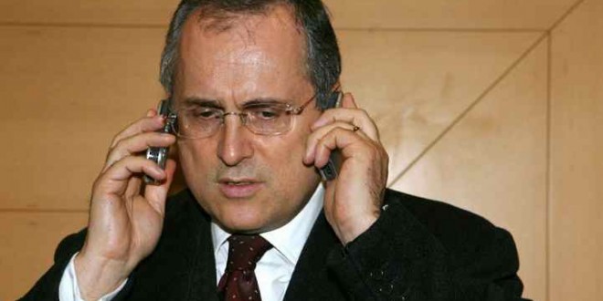 Lotito indagato per tentata estorsione