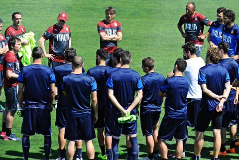Nazionale a Coverciano