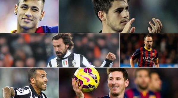 Protagonisti Juventus-Barcellona