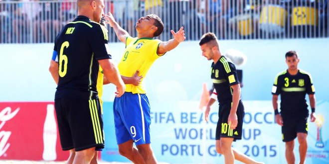 Brasile-Spagna beach soccer