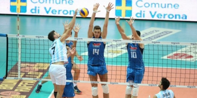 Italia-Argentina volley