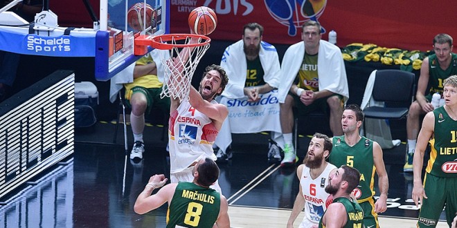Gasol Spagna-Lituania EuroBasket 2015