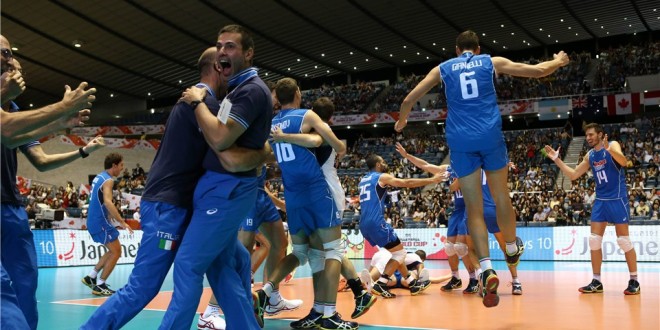 Italvolley esultanza per Rio 2016