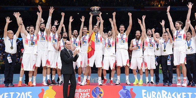 Spagna campione d'Europa EuroBasket 2015
