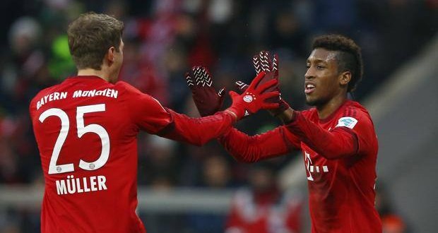 Muller Coman Bayern Monaco Bundesliga