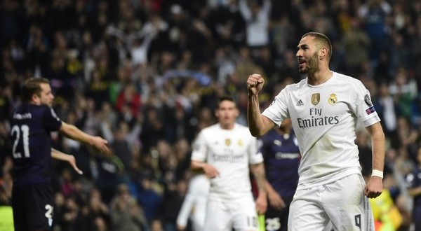 Benzema Real-Malmo Champions