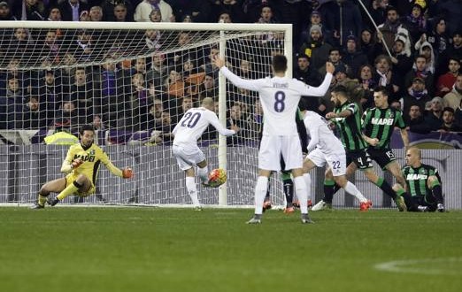 Borja Valero Sassuolo-Fiorentina