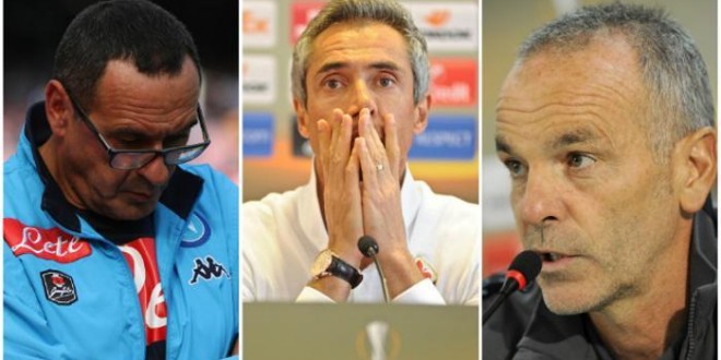Sarri-Sousa-Pioli Europa League