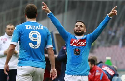 Higuain-Insigne Napoli-Empoli Serie A