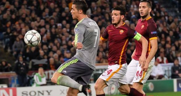 Cristiano Ronaldo Roma-Real Champions League