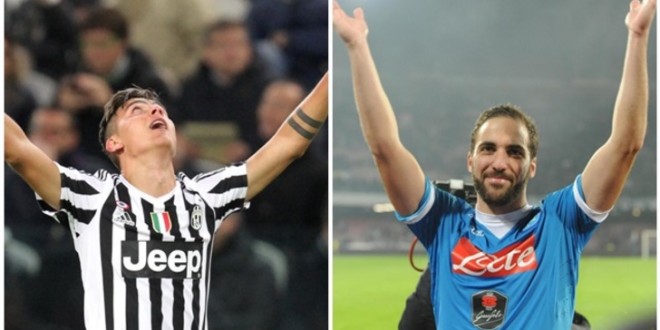 Dybala vs. Higuain Juve-Napoli Serie A