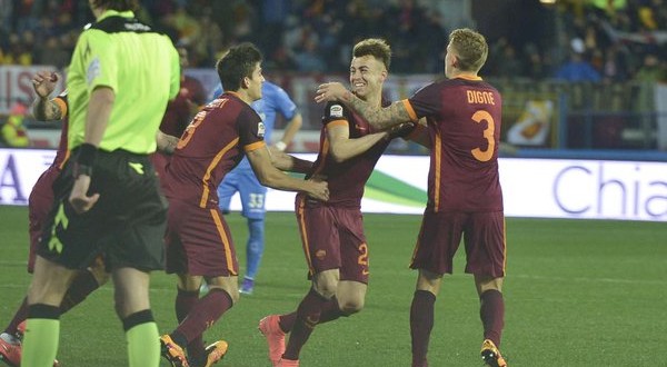 El Shaarawy Empoli-Roma Serie A