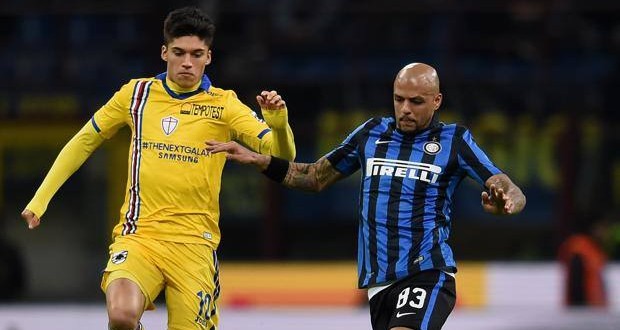 Felipe Melo Inter-Sampdoria Serie A