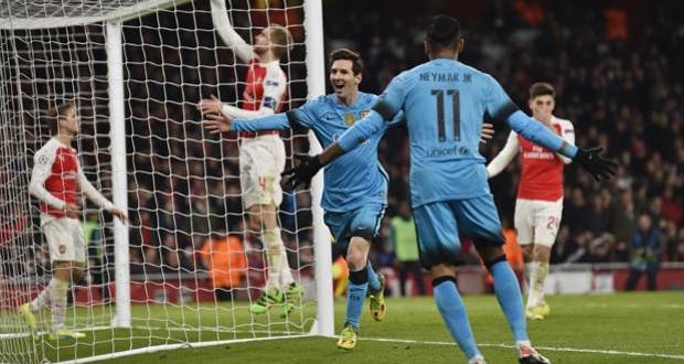 Messi Arsenal-Barcellona Champions League