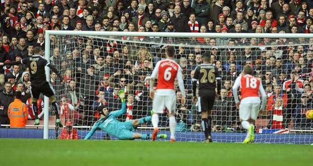 Vardy Arsenal-Leicester Premier League