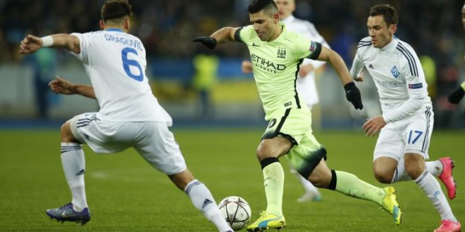 Aguero Dinamo Kiev-Man City