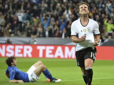 Gotze Germania-Italia amichevole