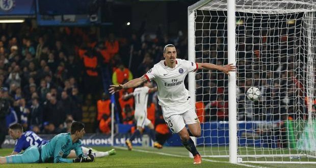 Ibrahimovic Chelsea-Psg Champions League