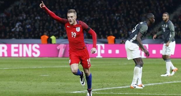 Jamie Vardy Germania-Inghilterra Amichevole