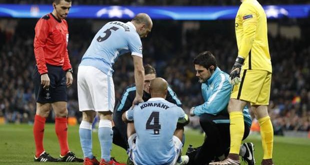 Kompany Man City-Dinamo Kiev Champions League