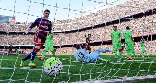 Messi Barcellona-Getafe Camp Nou Liga