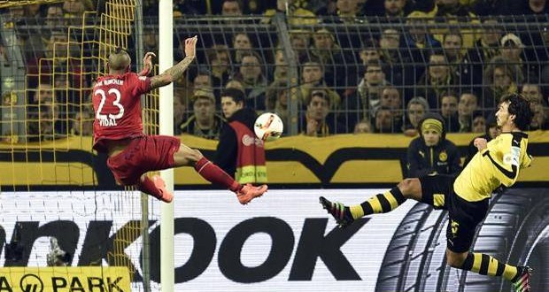 Vidal-Hummels Borussia-Bayern Bundesliga