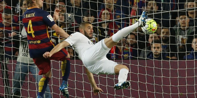 Benzema Barcellona-Real Madrid Liga