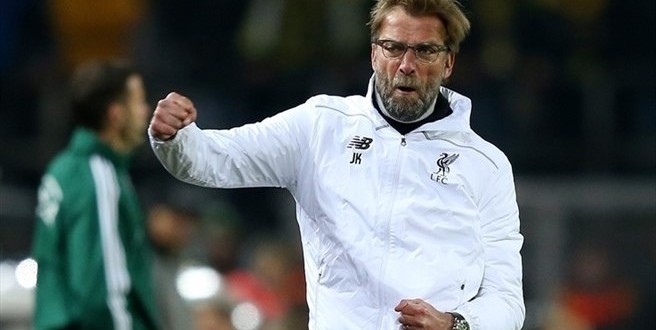 Klopp Dortmund-Liverpool esultanza