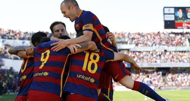 Barcellona Liga campione di Spagna