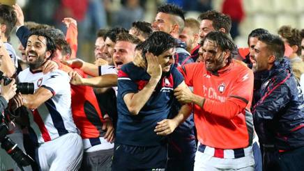 Crotone festa promozione in Serie A