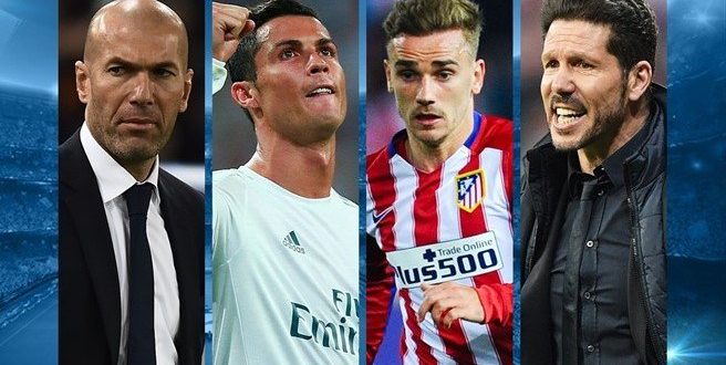Real-Atletico presentazione finale di Champions