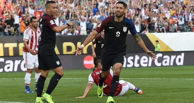 Dempsey USA-Paraguay Copa America Centenario
