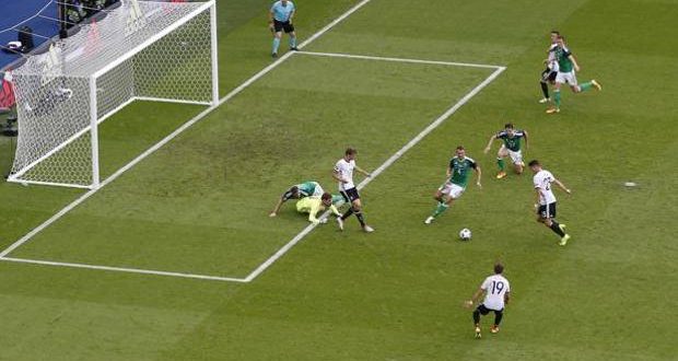 Gomez Irlanda del Nord-Germania Euro 2016