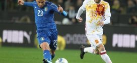 Giaccherini-Juan Mata Italia-Spagna amichevole marzo 2016