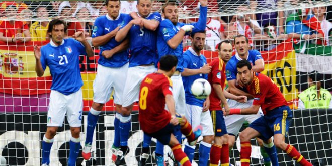 Italia-Spagna finale Euro 2012 - 1